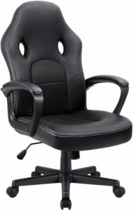 Furmax Office Desk Leather Gaming, High Back