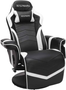 Respawn 900 Reclining Chair with Footrest And Cup Holder