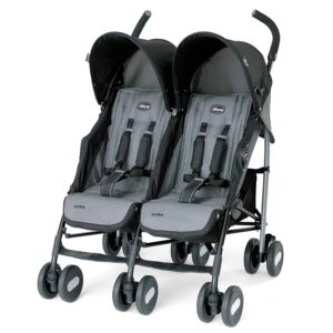 Chicco Echo Twin Stroller, Coal