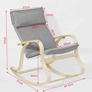 Haotian Comfortable Rocking Chair