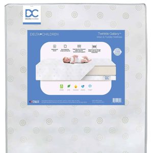 Delta Children Twinkle Galaxy Dual Sided mattress