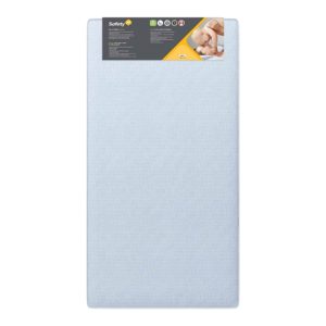 Safety 1st Heavenly Dreams Blue Crib and Toddler Mattress